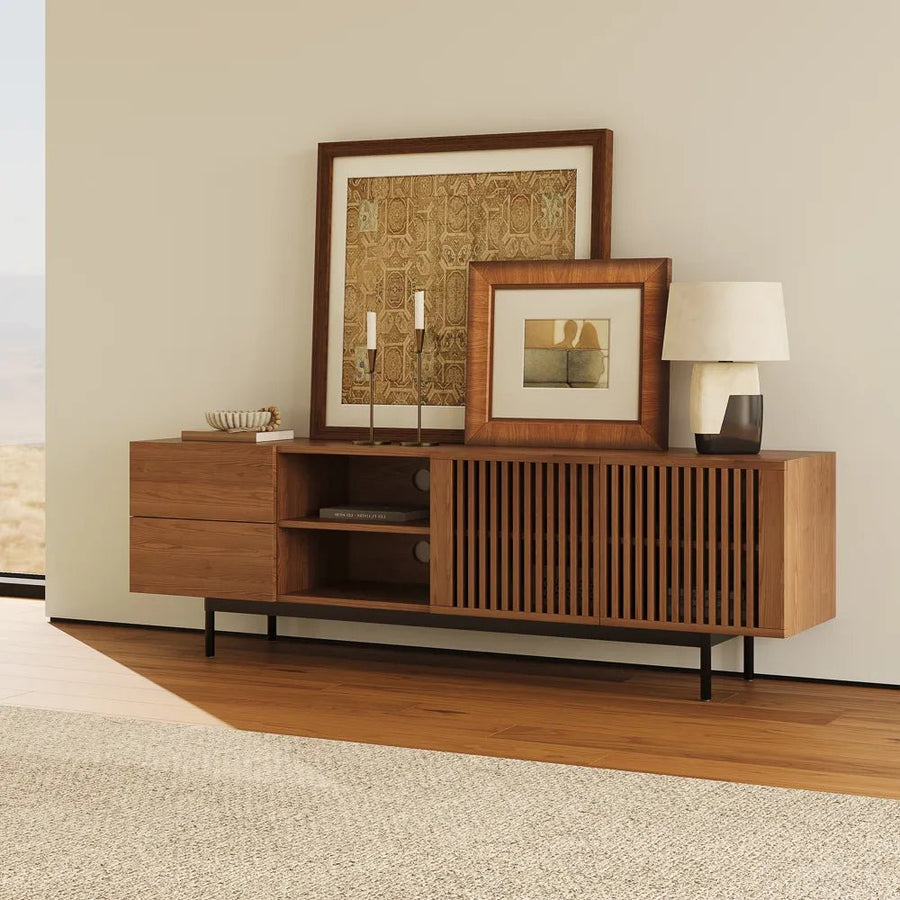 Vision 180 cm Mid - Century Modern TV Stand - Exclusivia