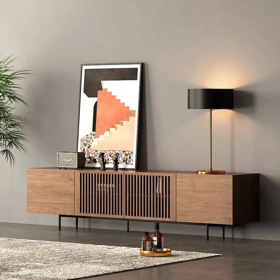 Vision – Modern Wood TV Console - Exclusivia