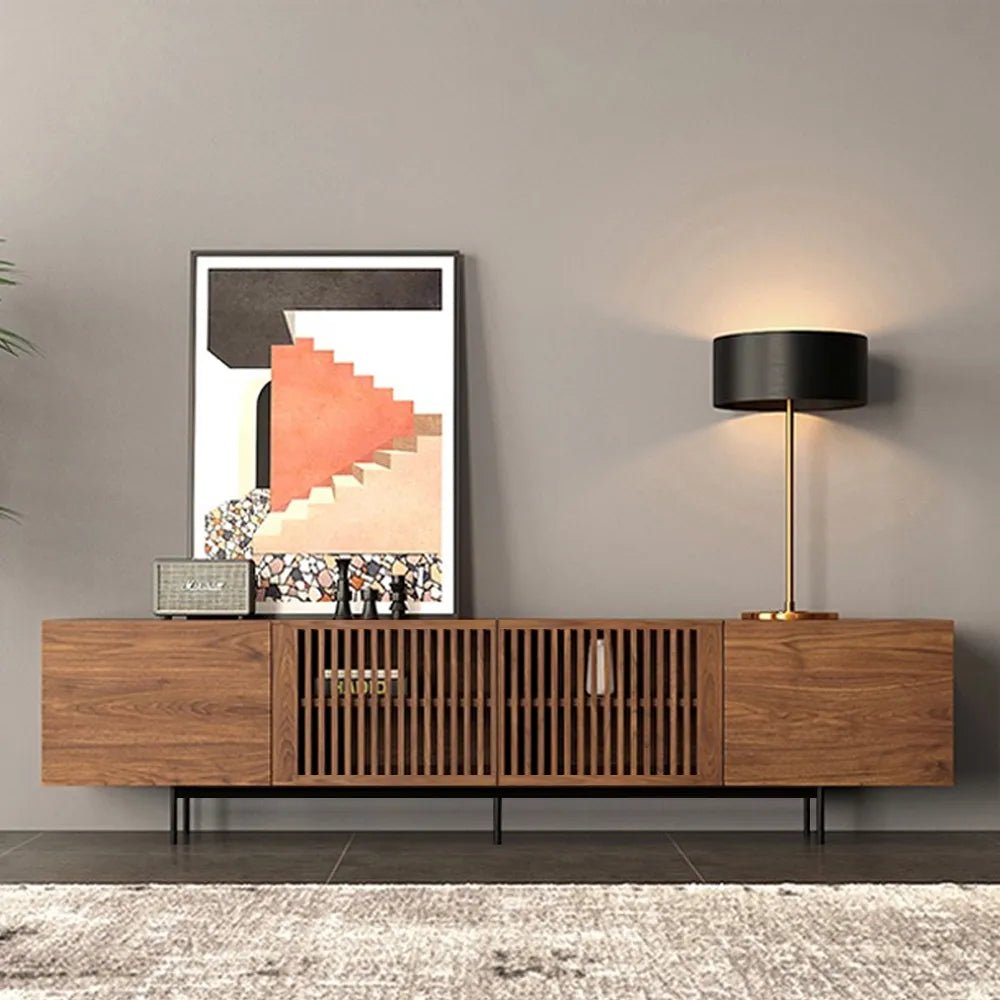 Vision – Modern Wood TV Console - Exclusivia