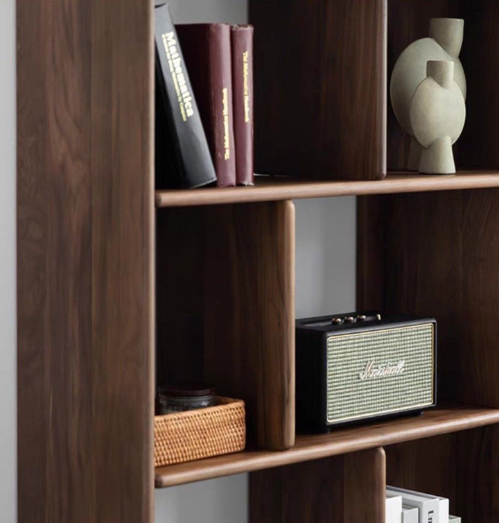 Walden Modern Solid Wood Display Shelf - Exclusivia