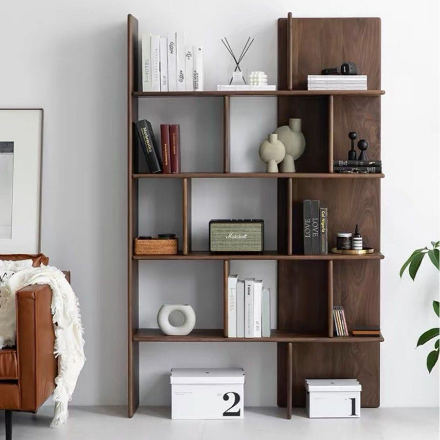 Walden Modern Solid Wood Display Shelf - Exclusivia