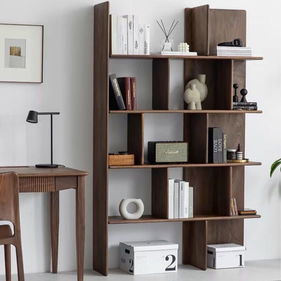 Walden Modern Solid Wood Display Shelf - Exclusivia