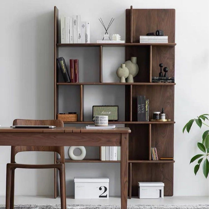 Walden Modern Solid Wood Display Shelf - Exclusivia