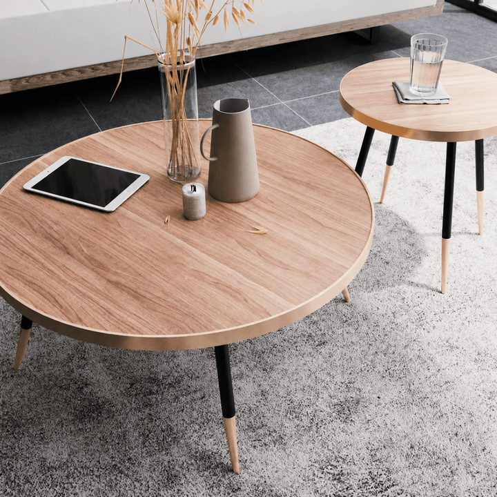 Walden Walnut Nesting Coffee Tables - Exclusivia