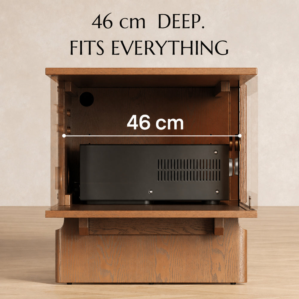 Valmere Mid-Century Fluted Media Console