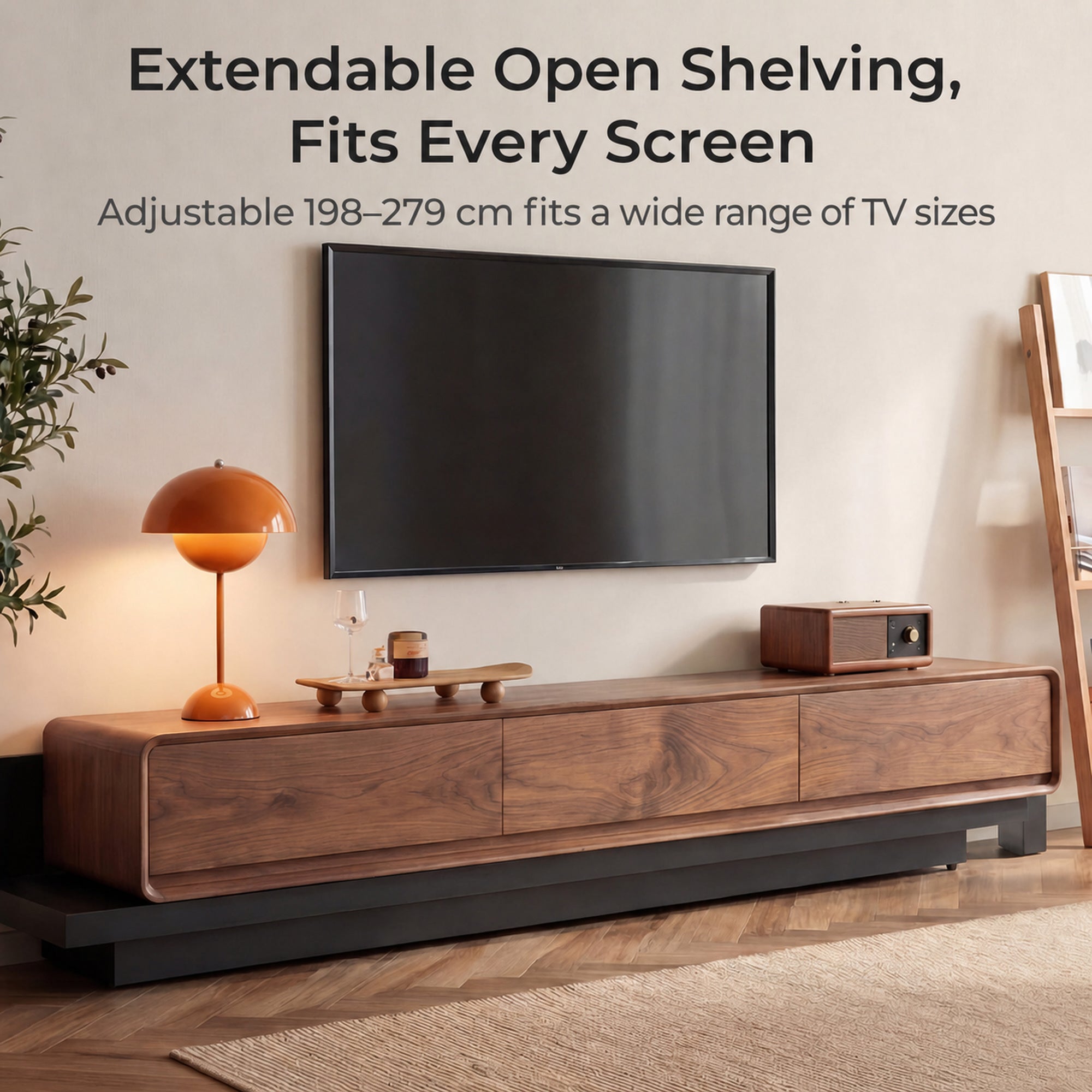 Virelle 201 cm Media Console