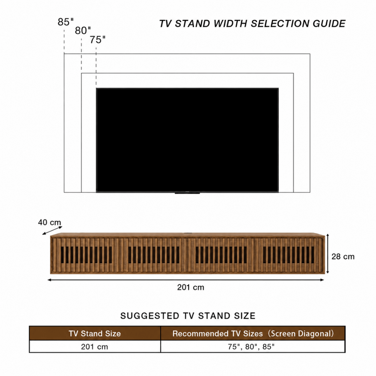 Aeolus Mid-Century Media Console - Exclusivia