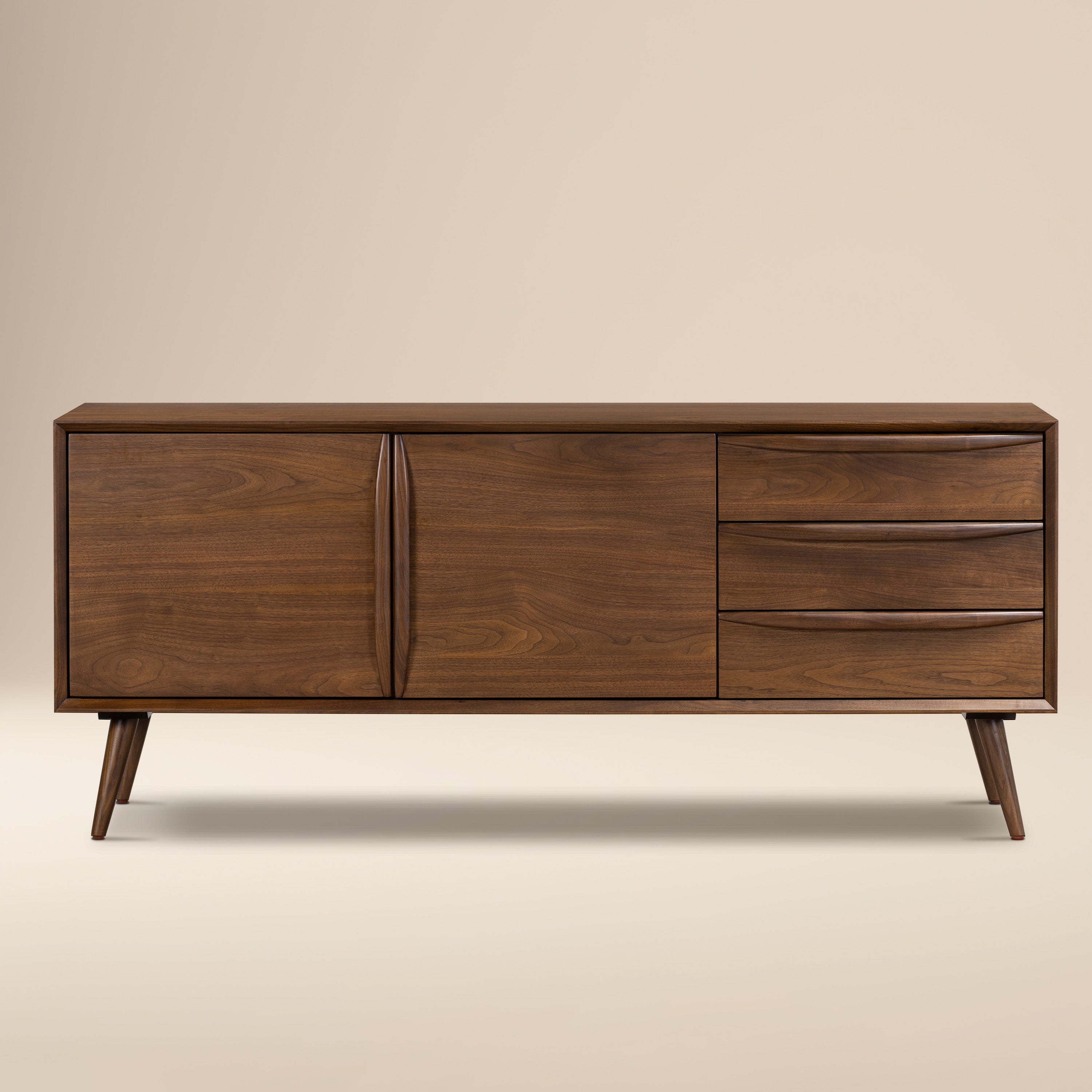 Cura 180 cm Walnut Sideboard