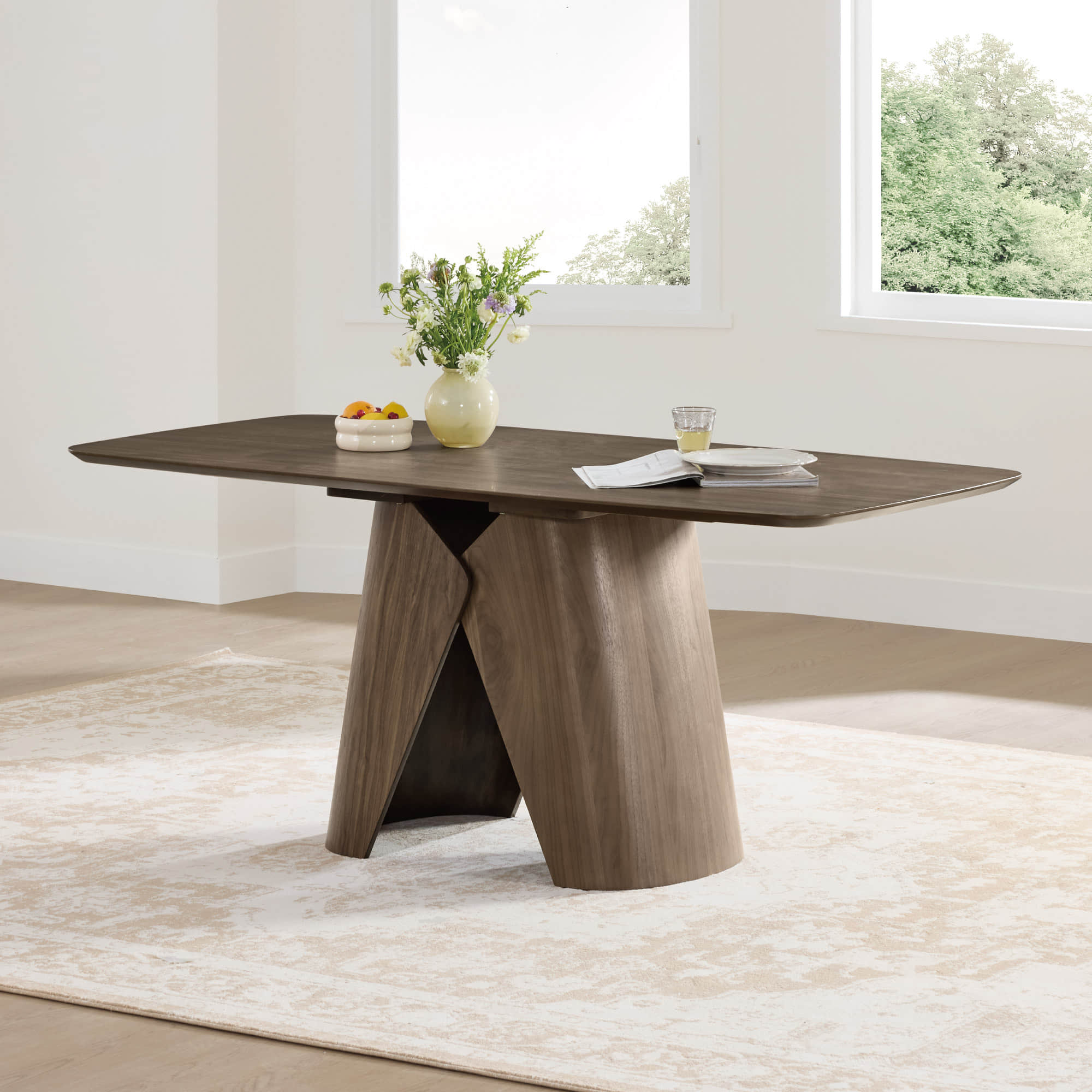 Elara Sculptural Dining Table