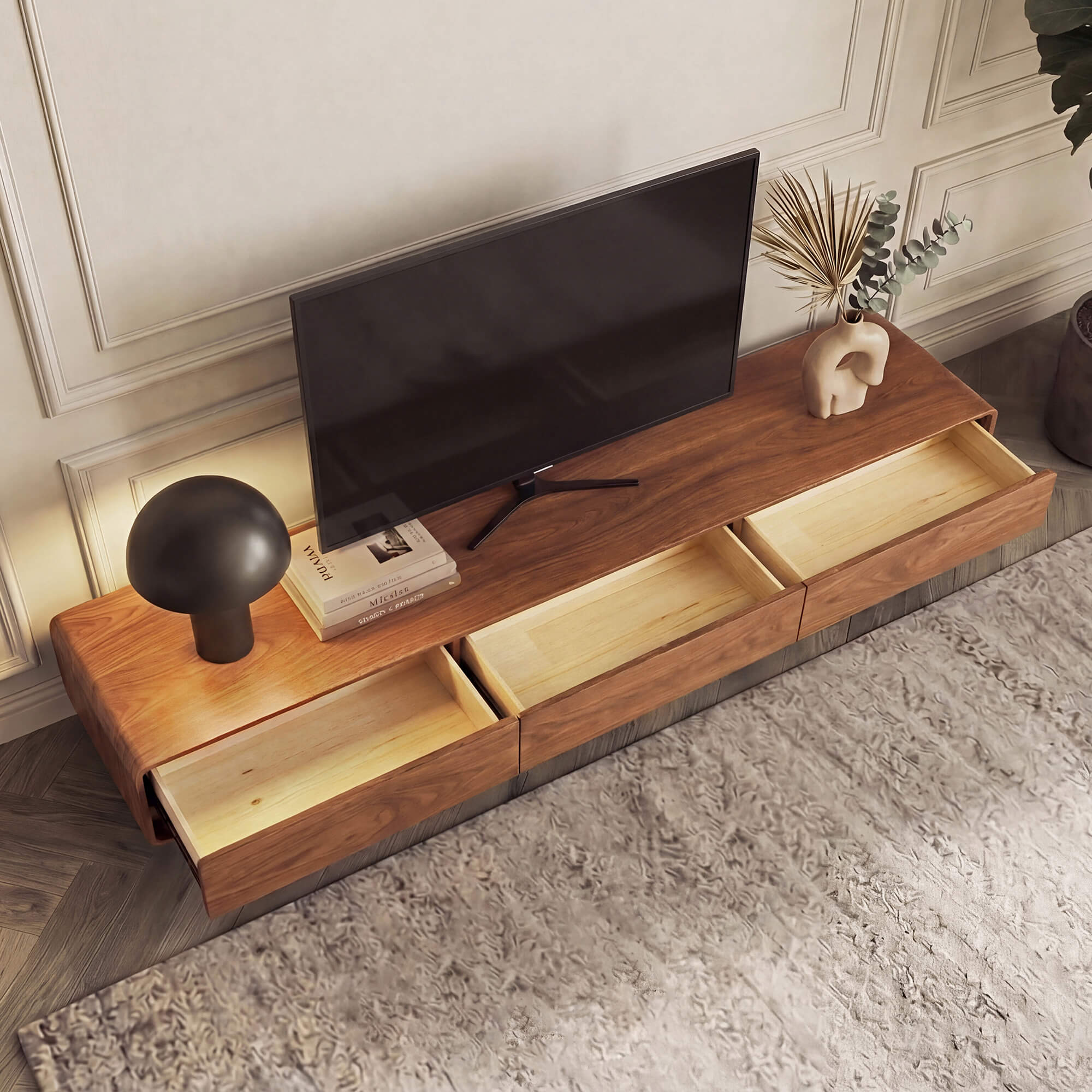 Virelle 201 cm Media Console