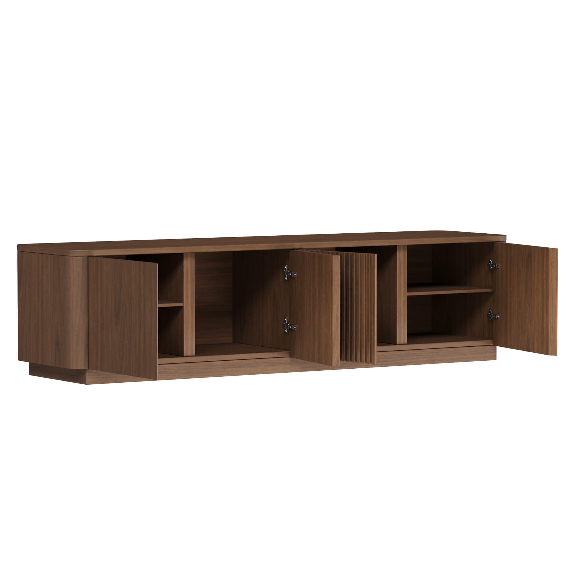 Corvina 200 cm Fluted TV Stand