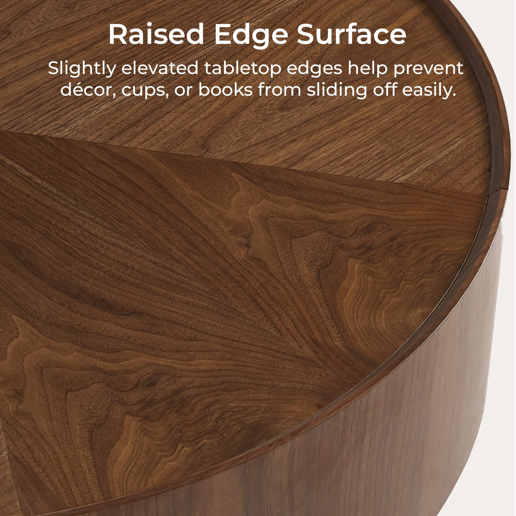 Virelle Round Storage Coffee Table