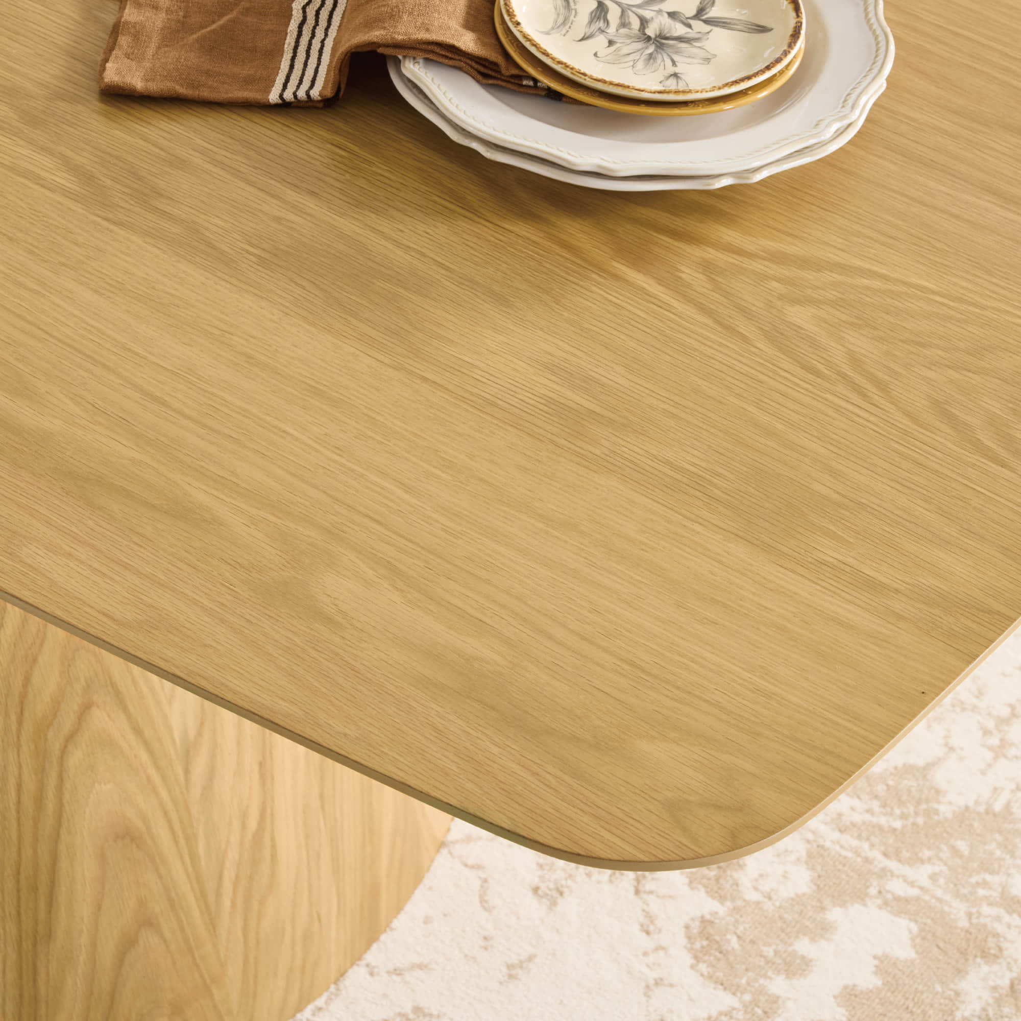 Elara Sculptural Dining Table