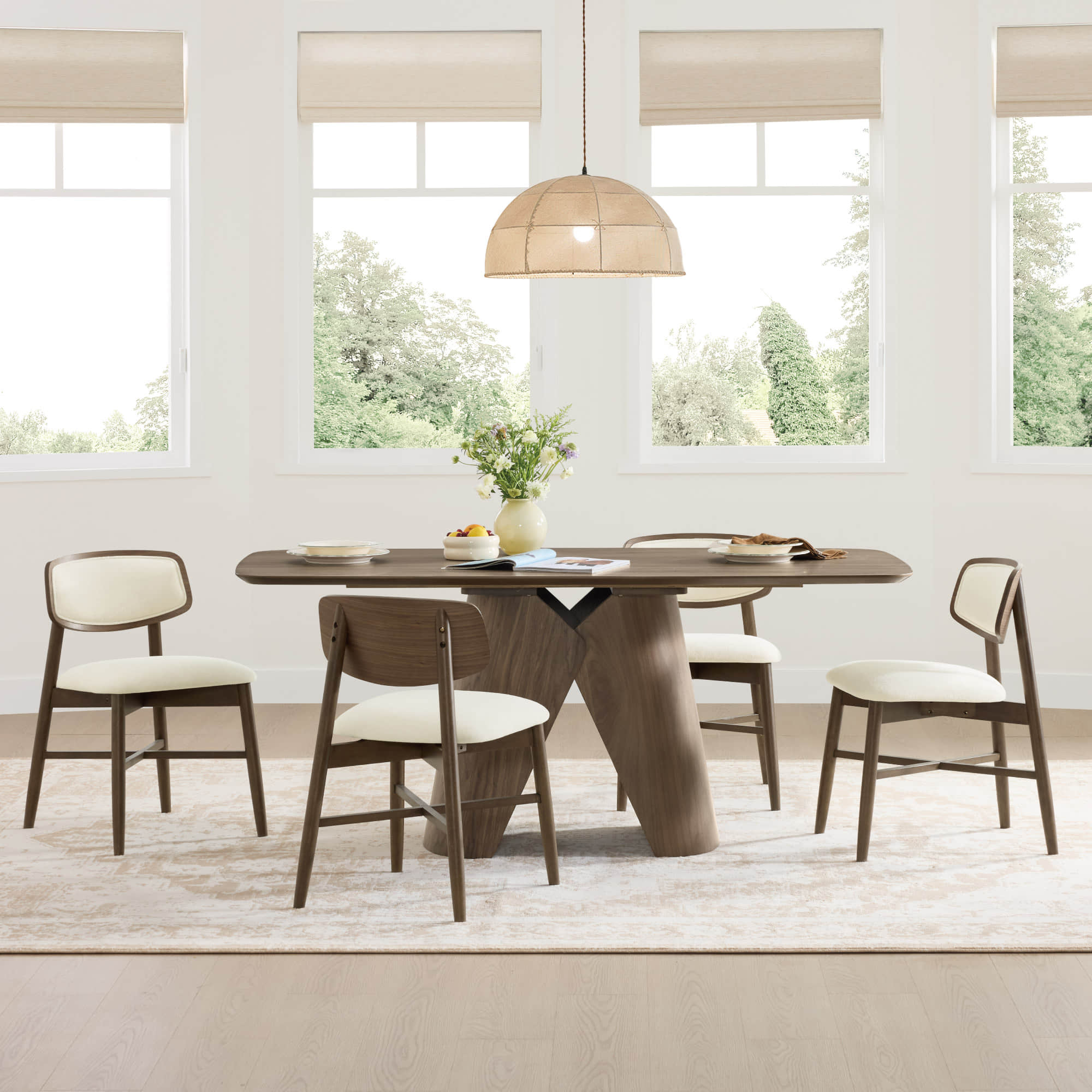 Elara Sculptural Dining Table