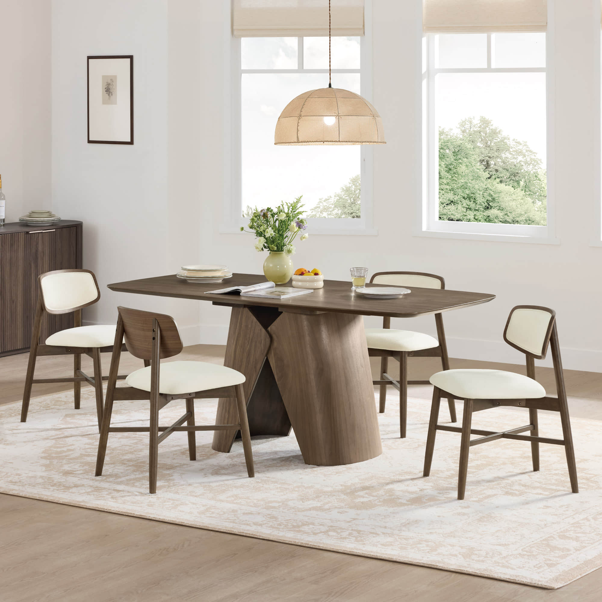 Elara Sculptural Dining Table
