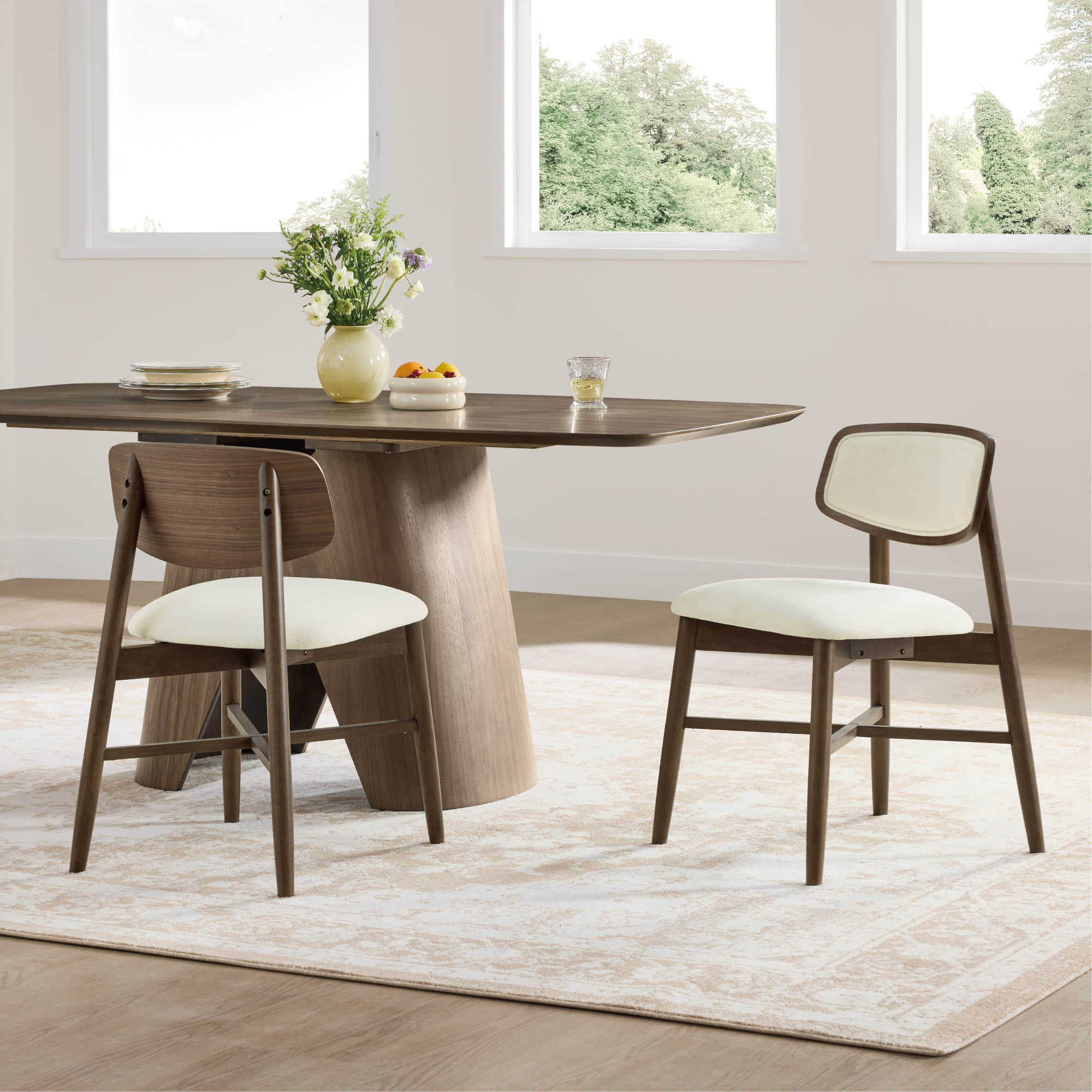 Elara Sculptural Dining Table