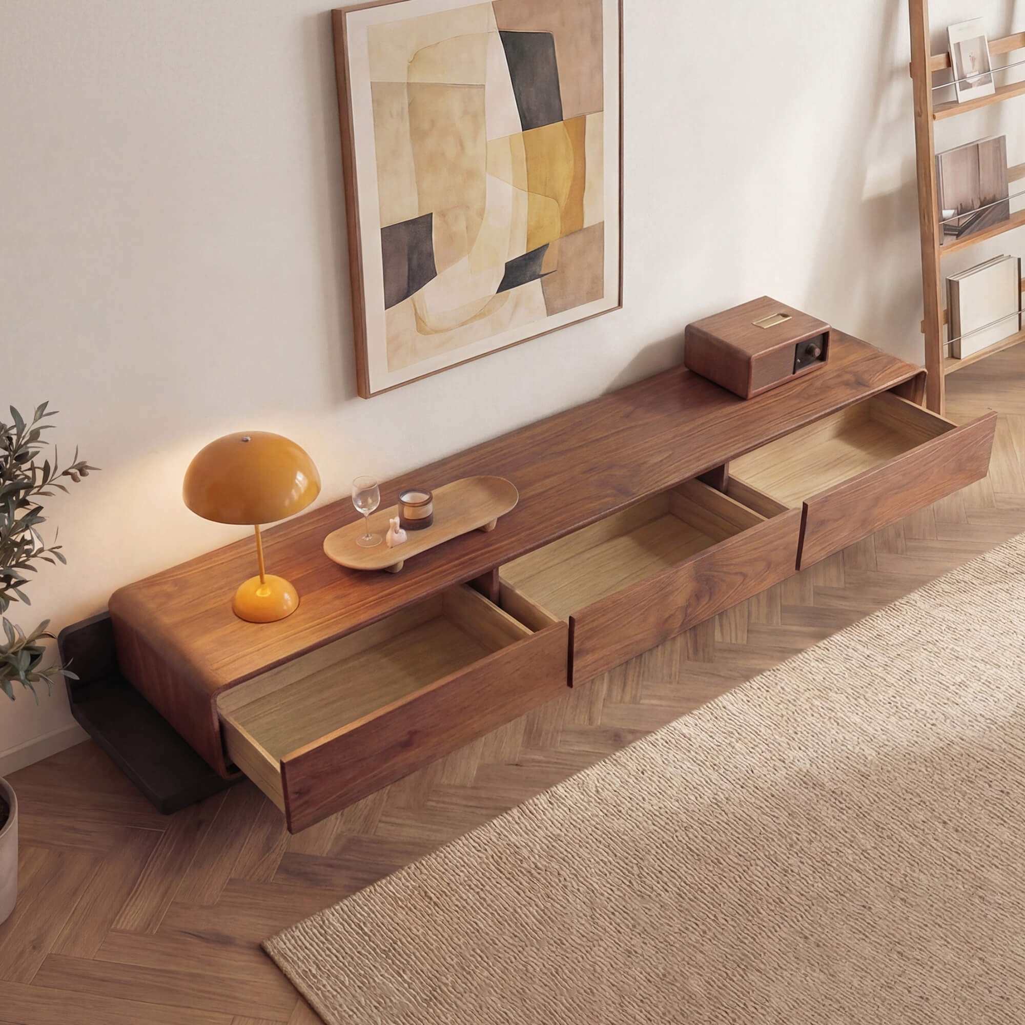 Virelle 201 cm Media Console