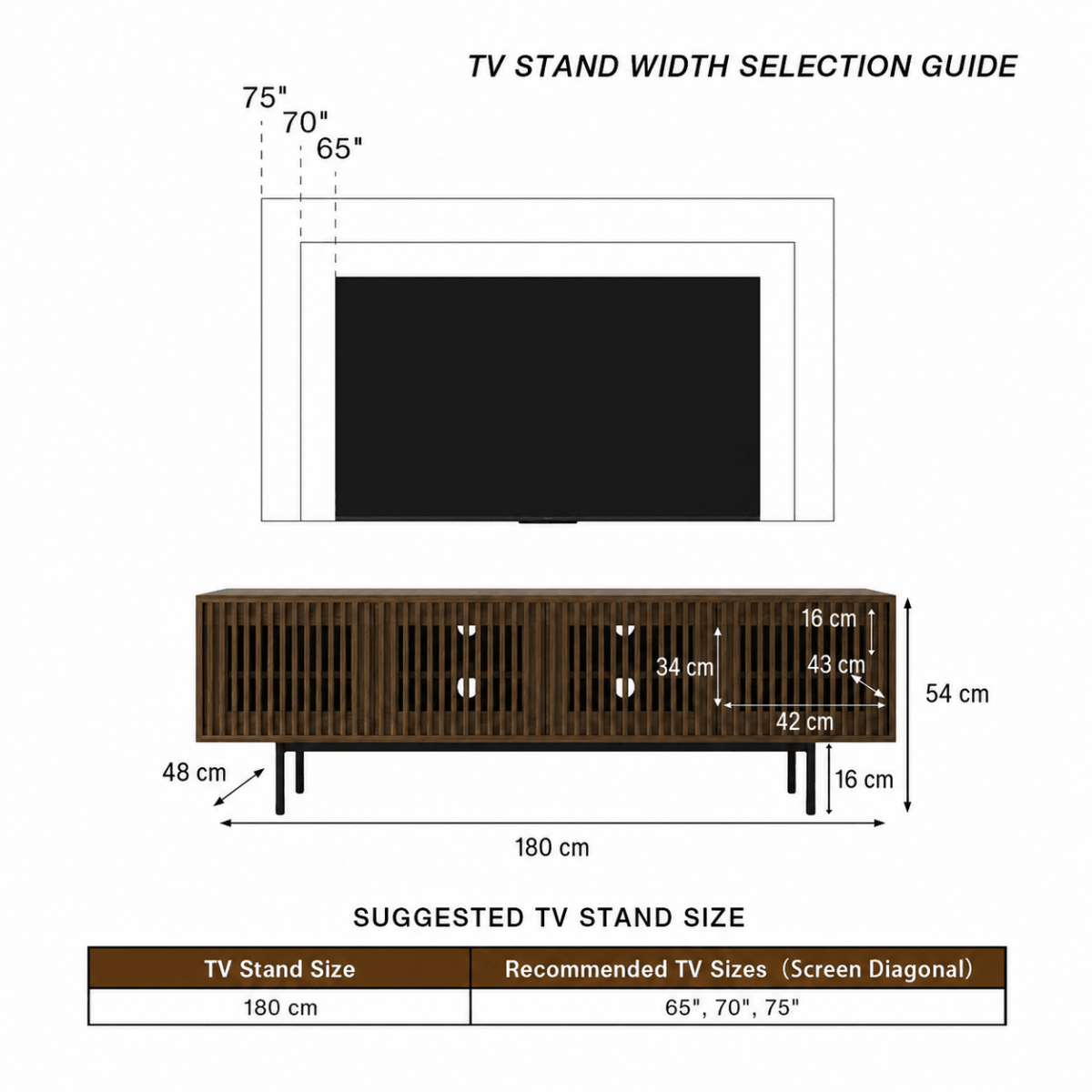 Aeolus Mid-Century Media Console - Exclusivia