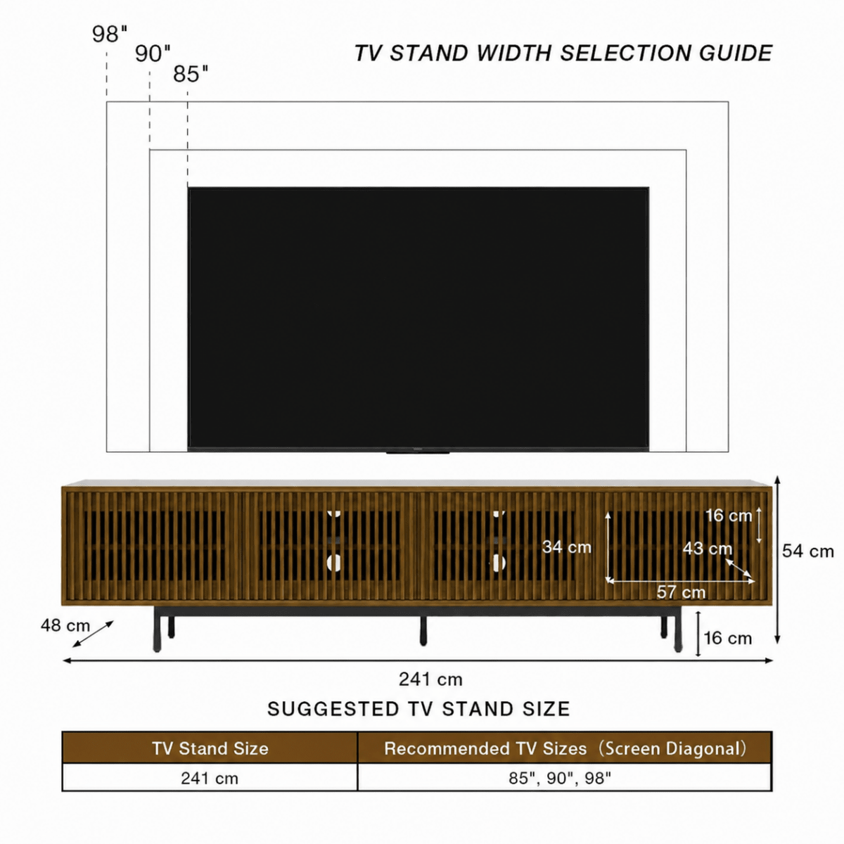 Aeolus Mid-Century Media Console - Exclusivia
