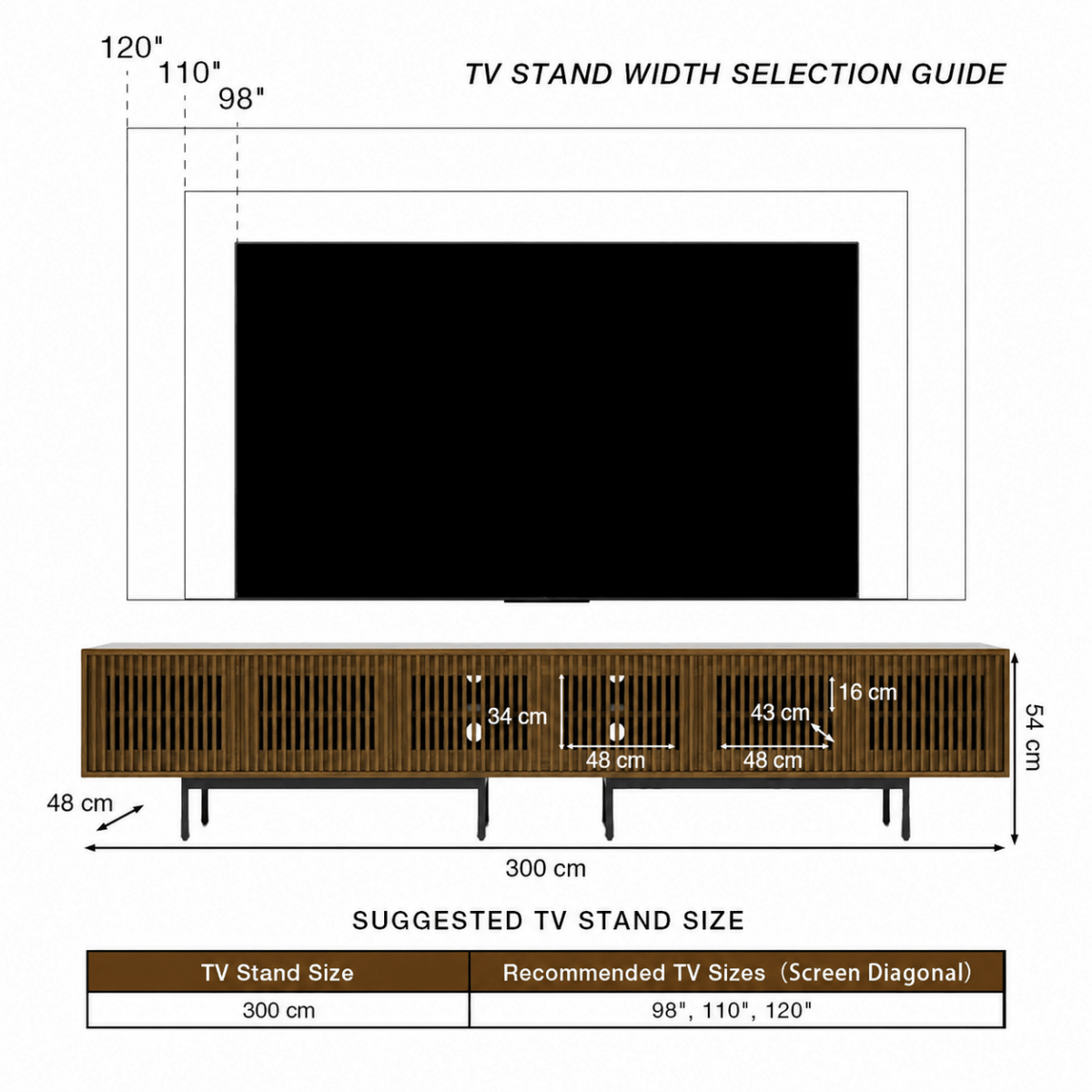 Aeolus Mid-Century Media Console - Exclusivia