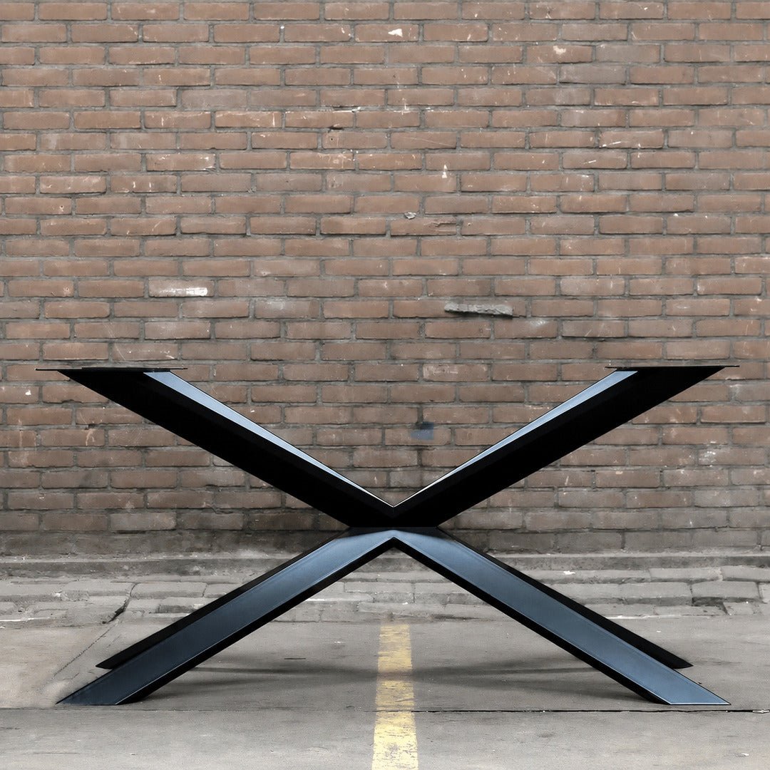 WELD Industrial Pine Wood Dining Table - Exclusivia