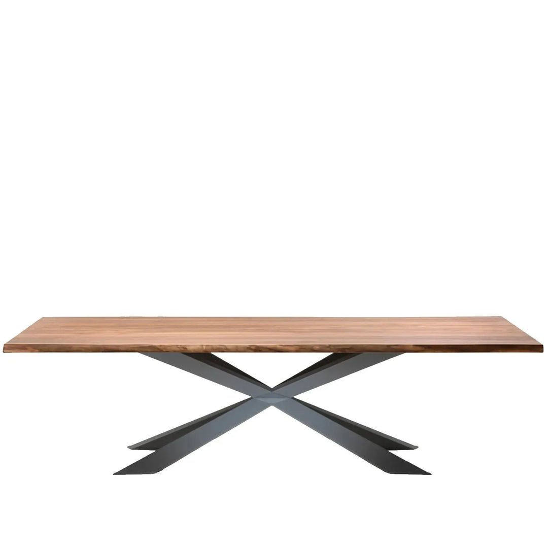 WELD Industrial Pine Wood Dining Table - Exclusivia