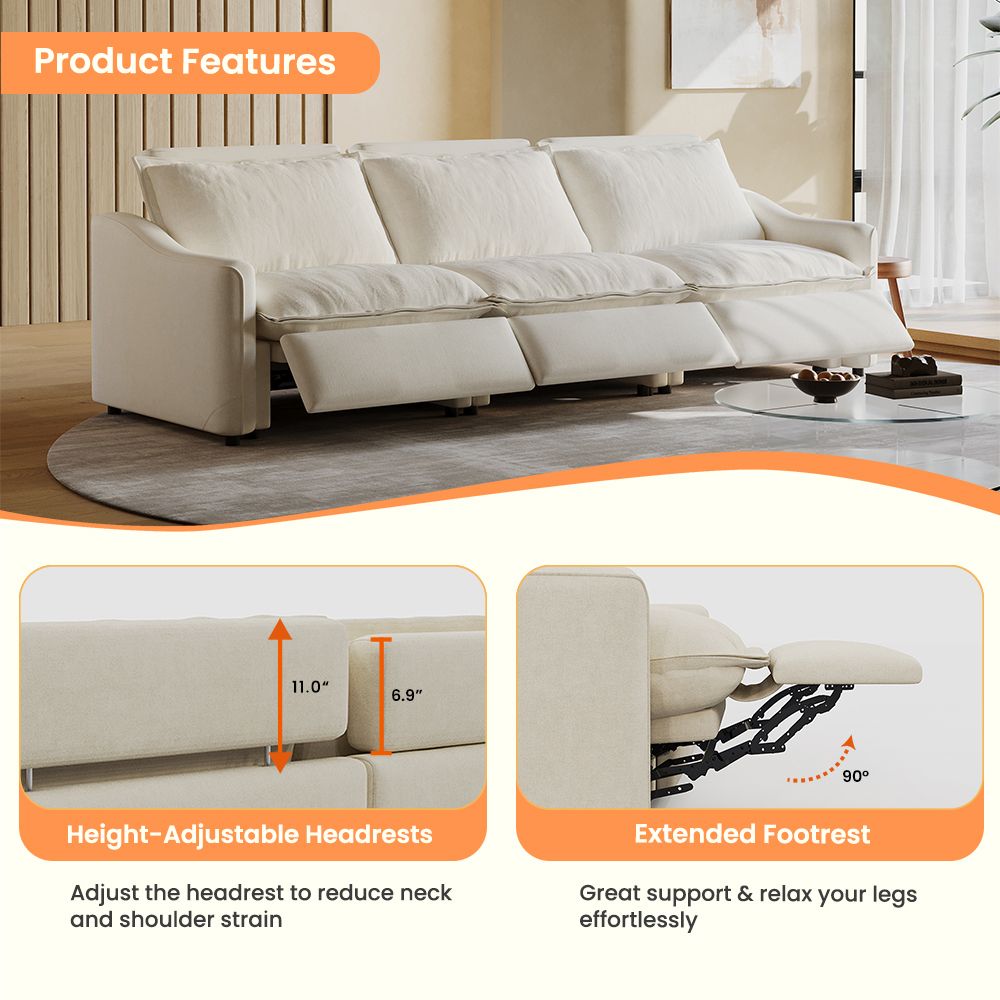 Weston Power Reclining Sofa - Exclusivia