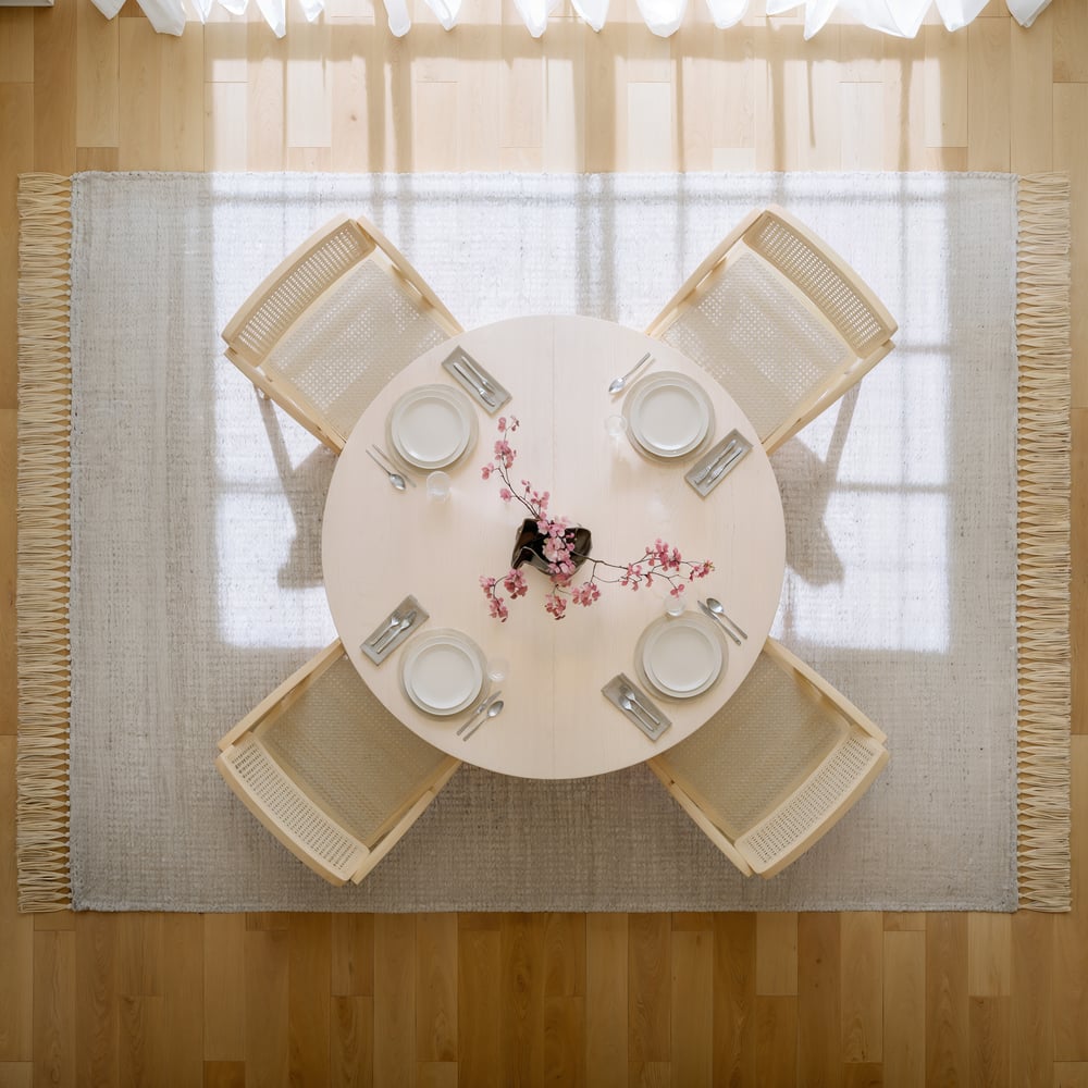 Aira Japandi Extendable Dining Table