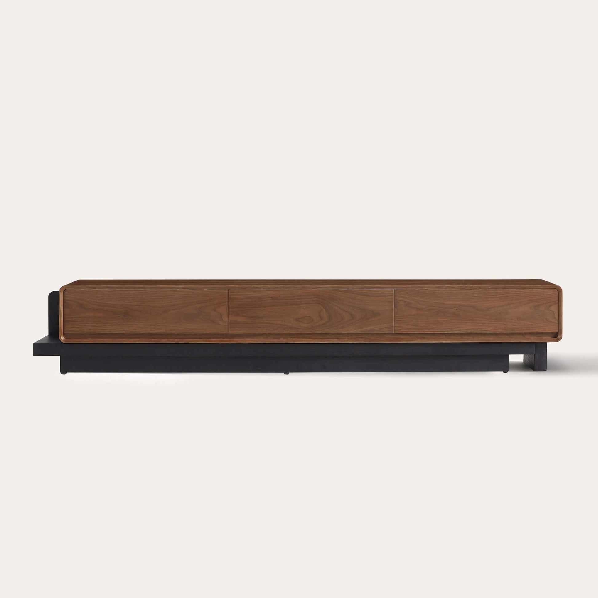 VERSONA Large-Capacity Solid Wood TV Media Console