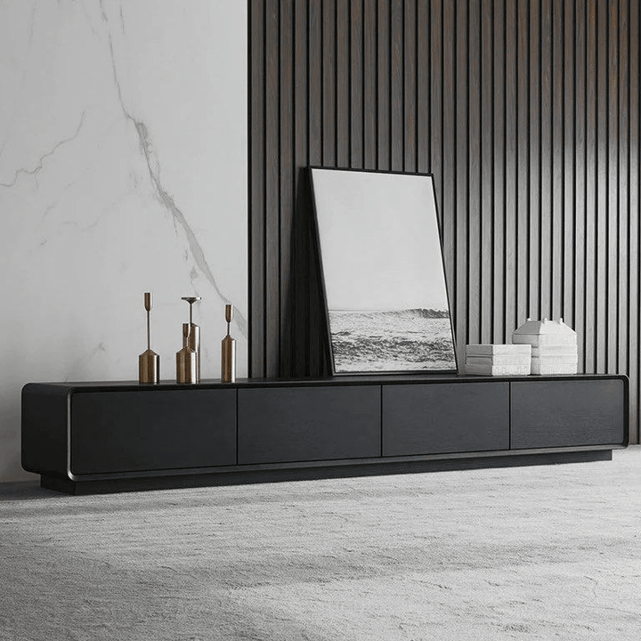 VIVRO Wooden TV Stand - Exclusivia