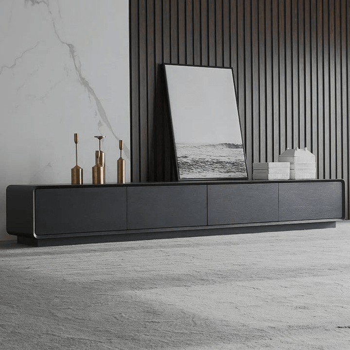 VIVRO Wooden TV Stand - Exclusivia