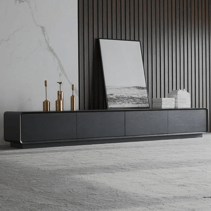 VIVRO Wooden TV Stand - Exclusivia