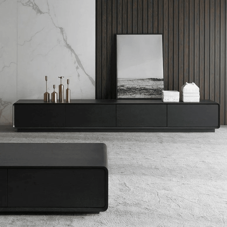 VIVRO Wooden TV Stand - Exclusivia