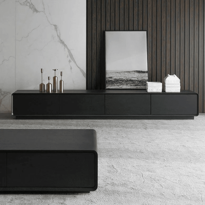 VIVRO Wooden TV Stand - Exclusivia