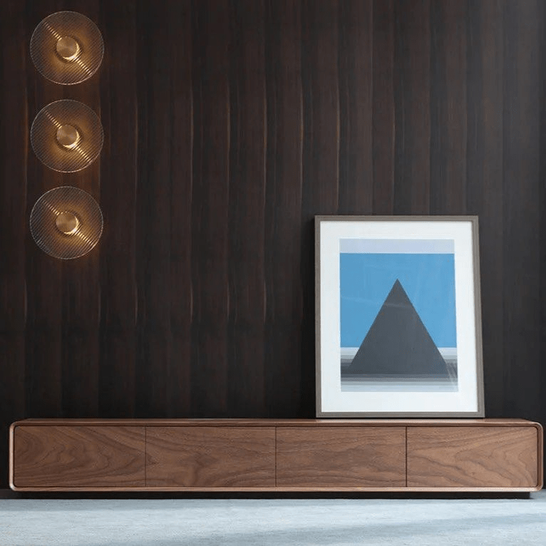 VIVRO Wooden TV Stand - Exclusivia