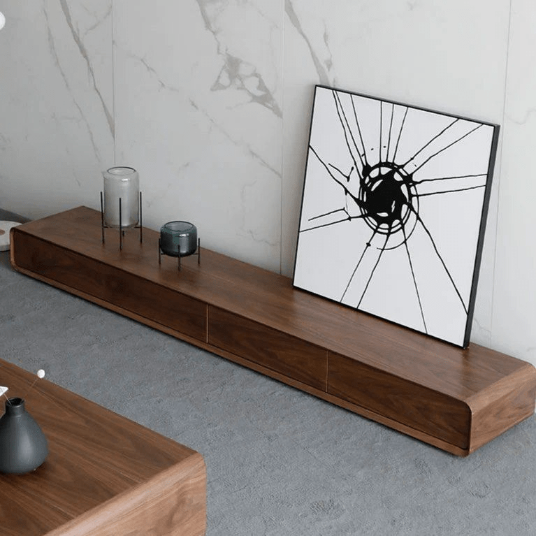 VIVRO Wooden TV Stand - Exclusivia