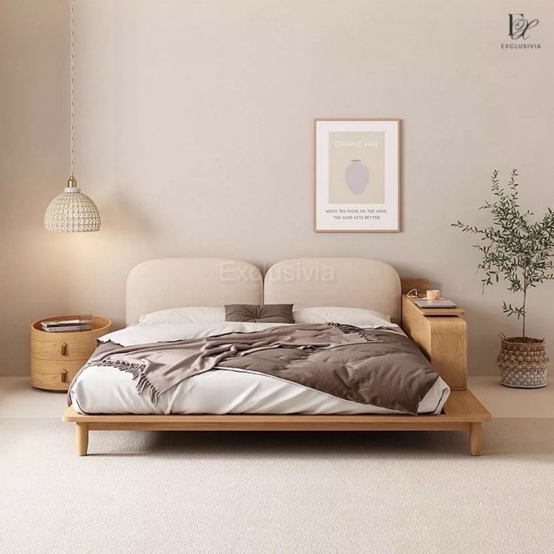 XOXO Japandi Platform Bedframe - Exclusivia