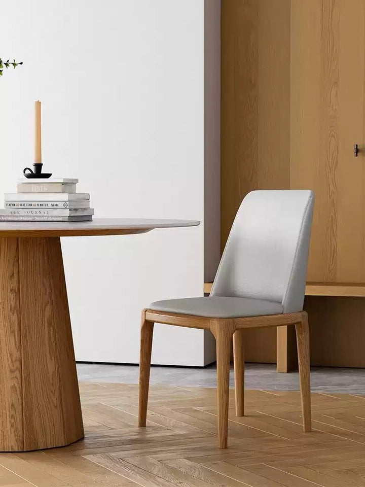 Yori Japandi Round Sintered Stone Dining Table - Exclusivia