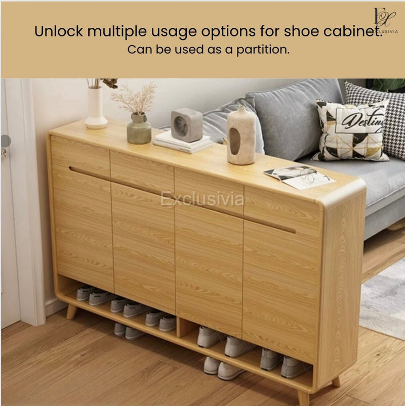 ZARIA Scandinavian Shoe Cabinet - Exclusivia