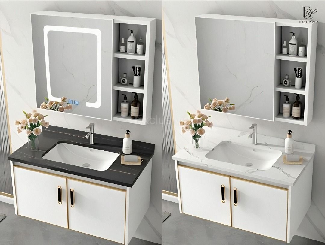 ZEN Toilet Vanity Cabinet Sink - Exclusivia