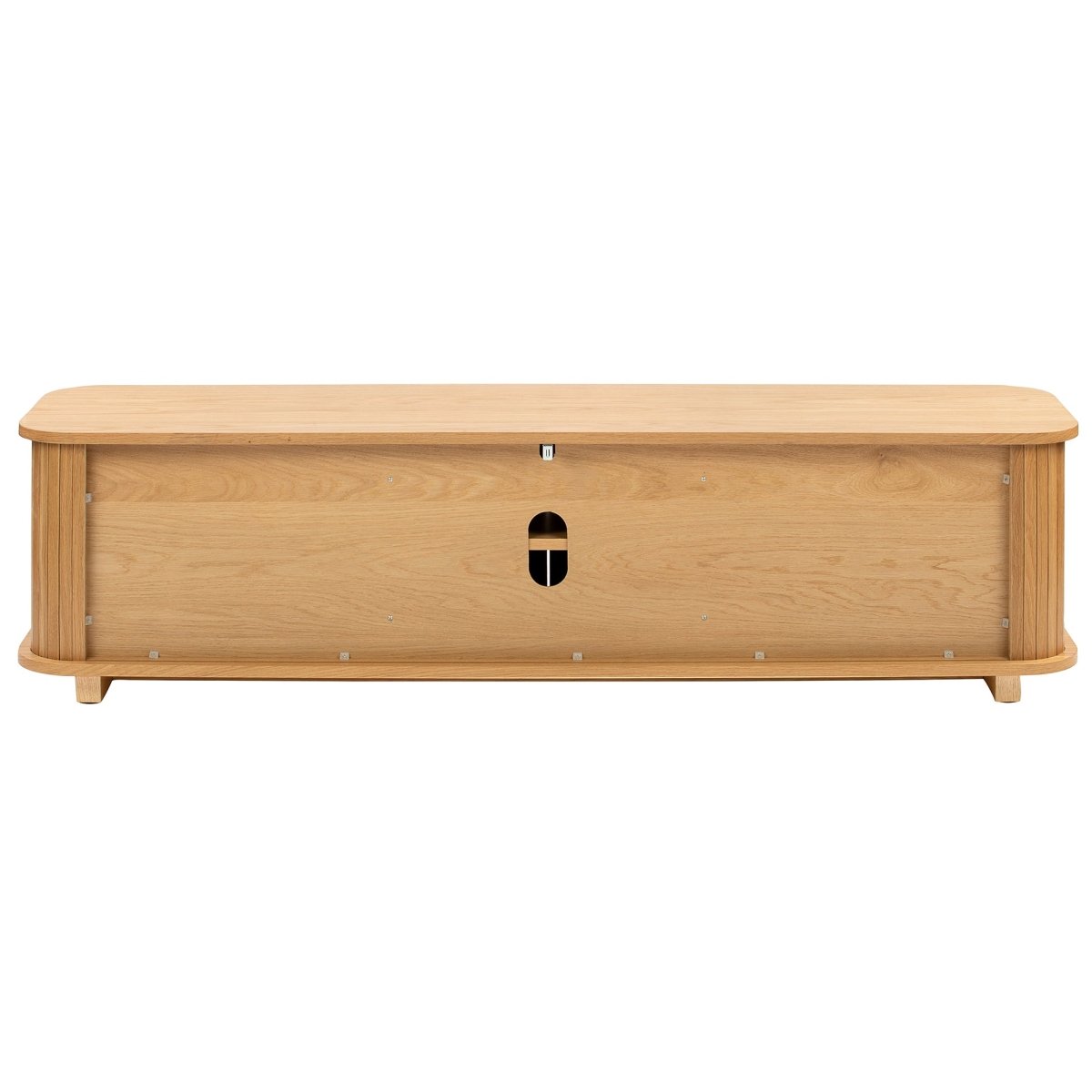 Zeno Tambour Oak TV Console, 170 cm - Exclusivia