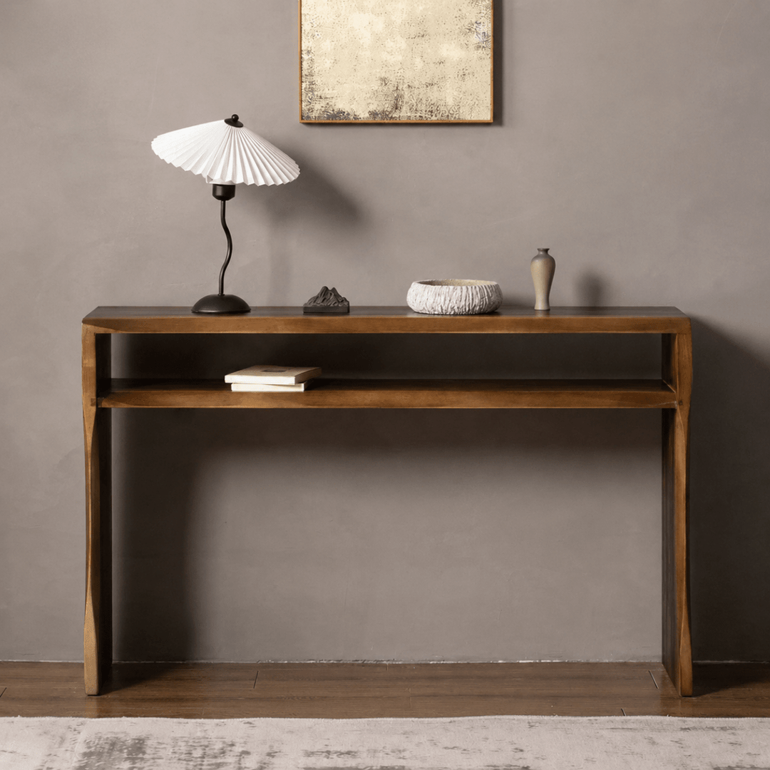 ZENTRIX Solid Wood Console Table - Exclusivia