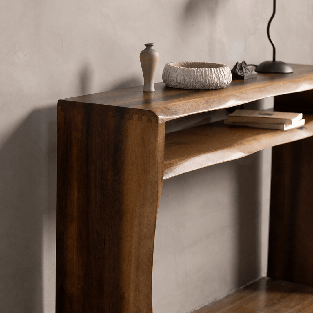 ZENTRIX Solid Wood Console Table - Exclusivia
