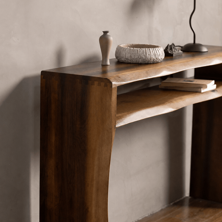 ZENTRIX Solid Wood Console Table - Exclusivia
