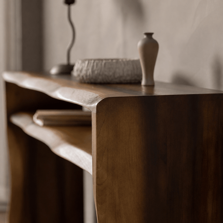 ZENTRIX Solid Wood Console Table - Exclusivia