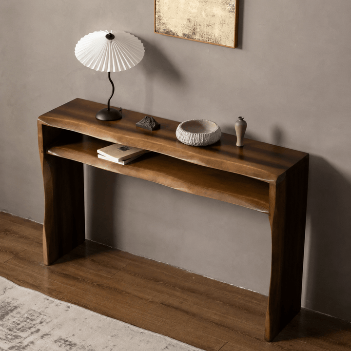 ZENTRIX Solid Wood Console Table - Exclusivia