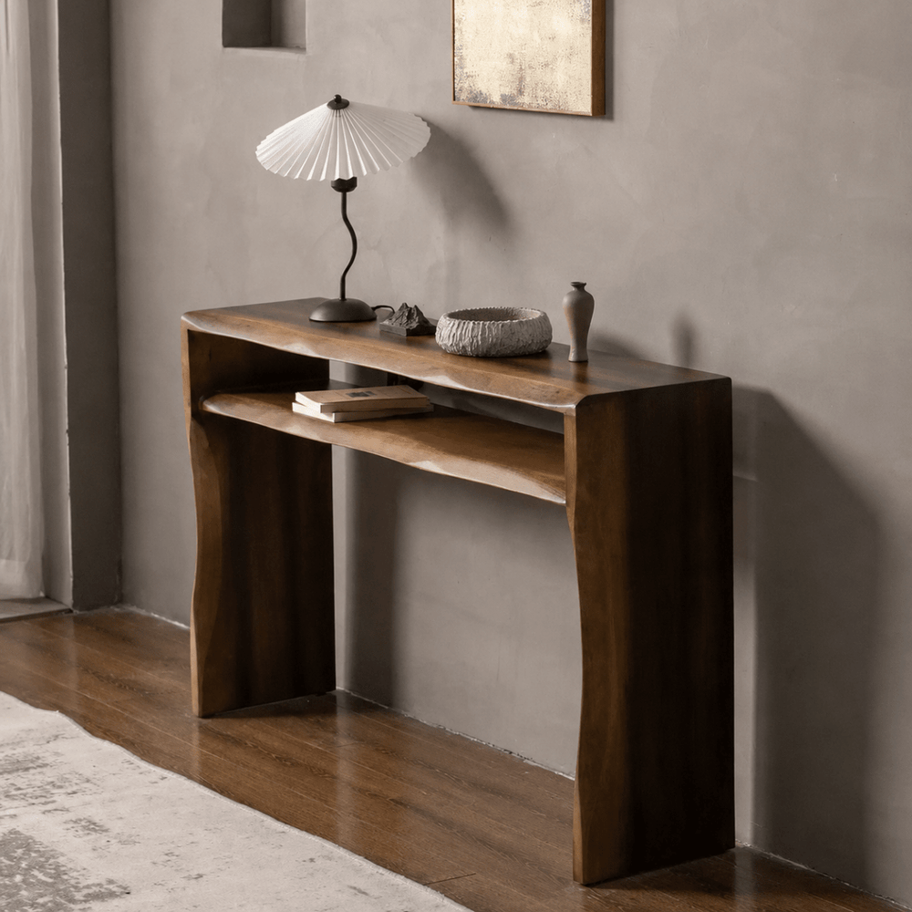 ZENTRIX Solid Wood Console Table - Exclusivia