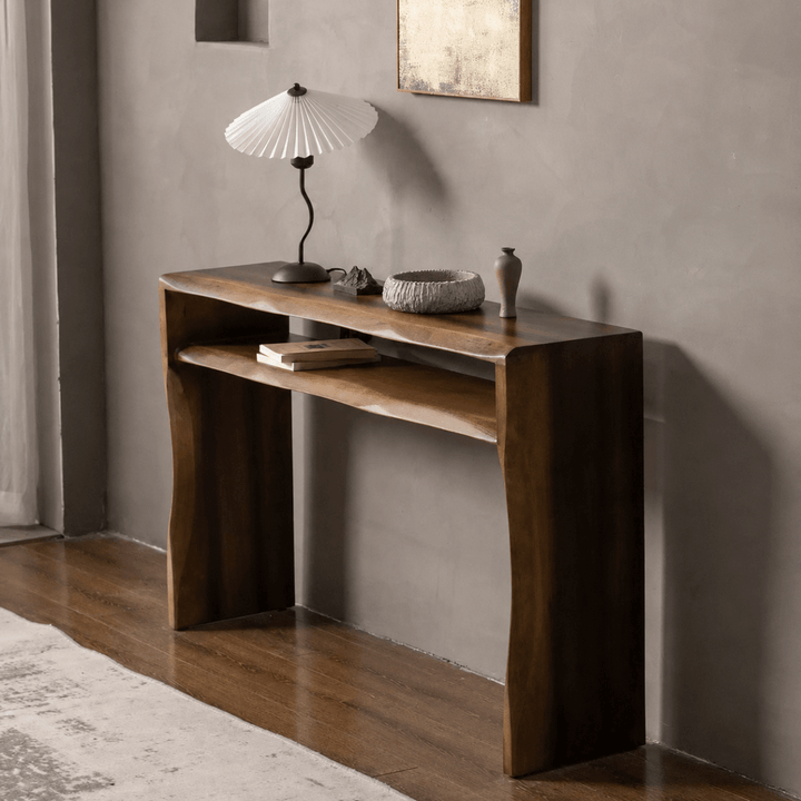 ZENTRIX Solid Wood Console Table - Exclusivia