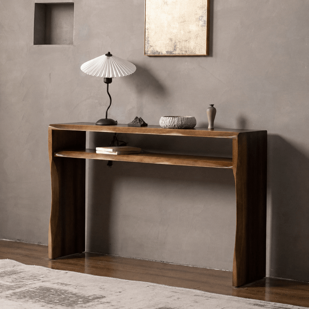 ZENTRIX Solid Wood Console Table - Exclusivia