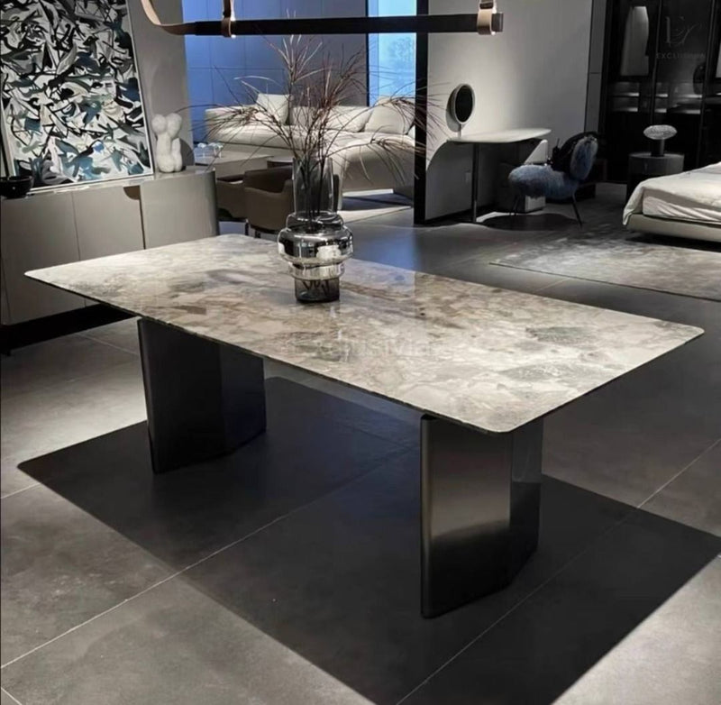 ZOLA Modern Marble Dining Table - Exclusivia